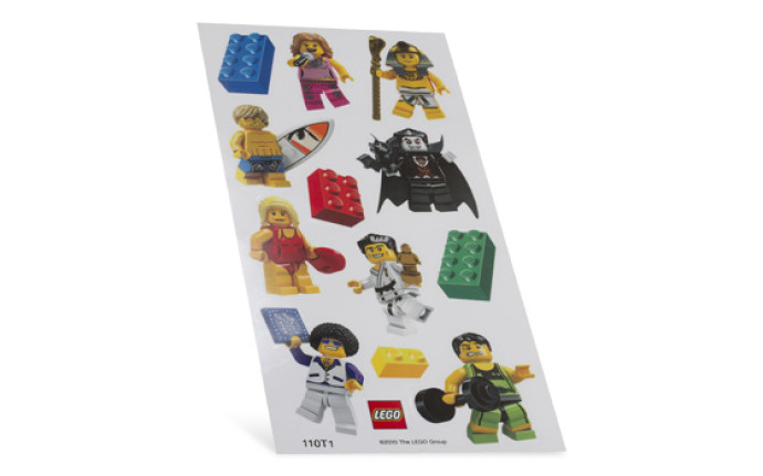 Classic Minifigure Sticker Set