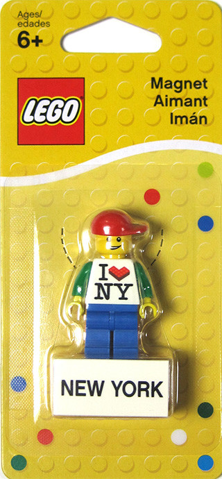 I (love) NY Figure Magnet