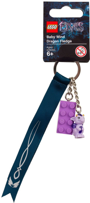 Elves Fledge the Baby Dragon Bag Charm