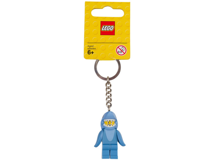 LEGO® Přívěsek na klíče s chlapíkem v převleku žraloka