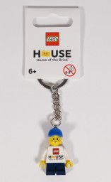 LEGO House Boy Key Chain