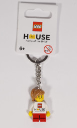 LEGO House Girl Key Chain