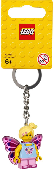 Butterfly Girl Key Chain