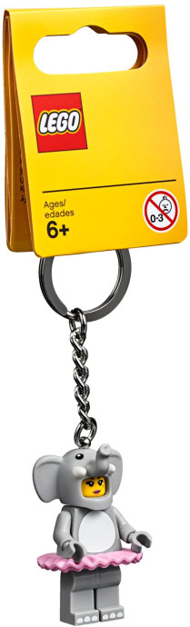 Elephant Girl Key Chain