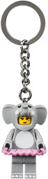 Elephant Girl Key Chain