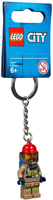 City Firefighter Key Chain
