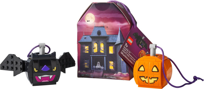 Pumpkin & Bat Duo