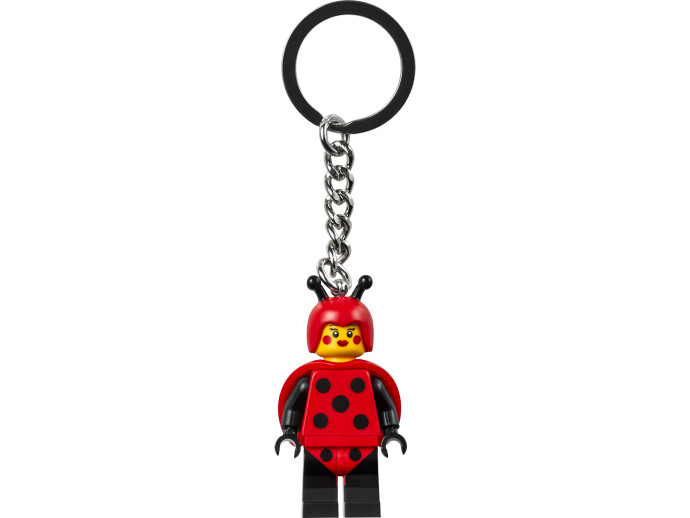 Ladybird Girl Key Chain