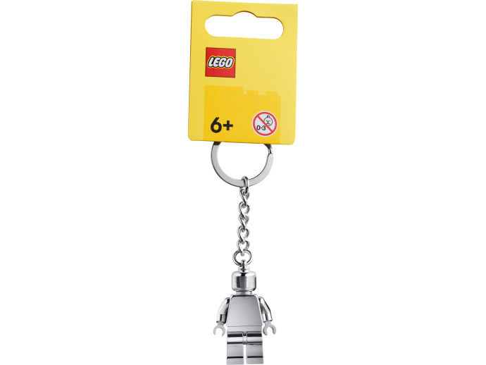 Přívěsek na klíče – stříbrná minifigurka