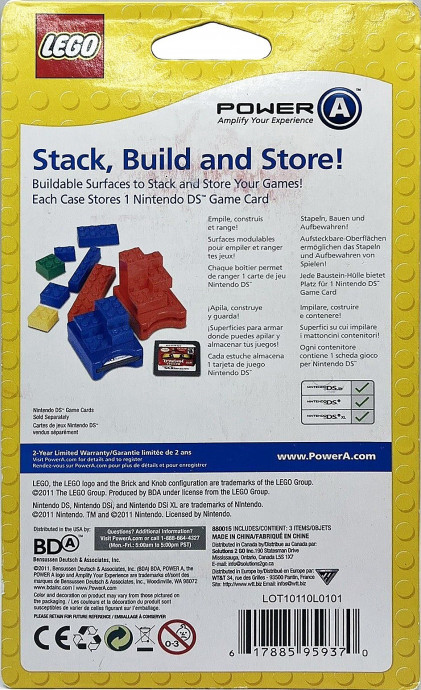 Game Cases for Nintendo DS, Plain Bricks