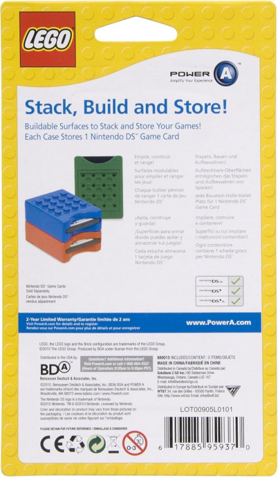 Game Cases for Nintendo DS, Plain Bricks