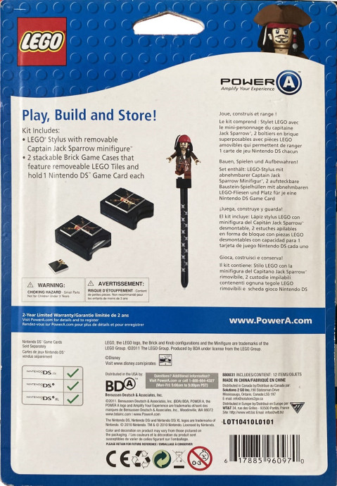 Play and Build Kit for Nintendo DS - Pirates of the Caribbean