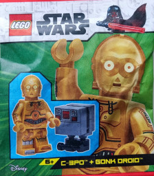 C-3PO and Gonk Droid