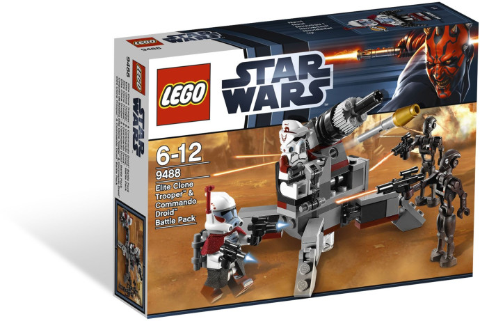 Elite Clone Trooper & Commando Droid Battle Pack (Bojová jednotka vojáků Elite Clone a oddílu droidů)
