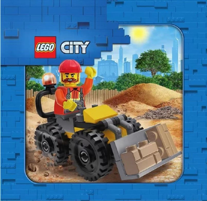 Construction Worker with Wheel Loader
