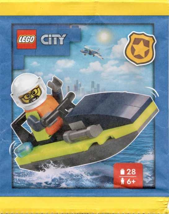 Policeman with Jetboat