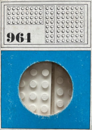 10 building plates 2 x 8, 4 x 8, 6 x 8