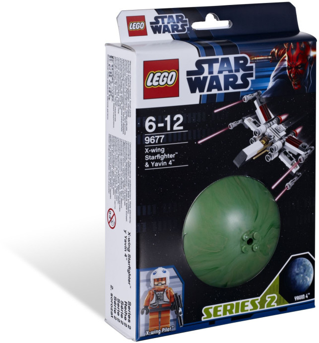 X-wing Starfighter & Yavin 4 (Hvězdná stíhačka X-wing a Yavin)