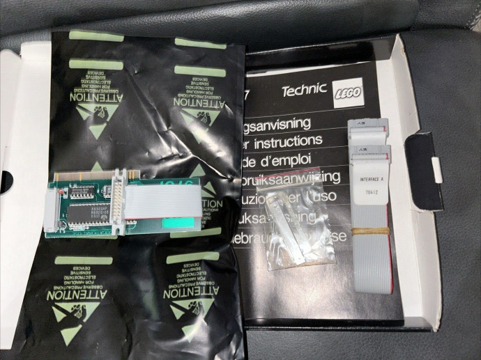 Interface Card and Cable for TC Logo - Apple IIe and Apple IIGS