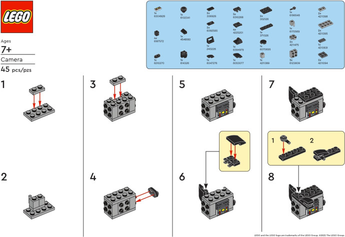 LEGO Lates Camera
