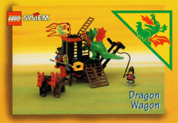 Card Dragon Wagon - Lego Builders Club