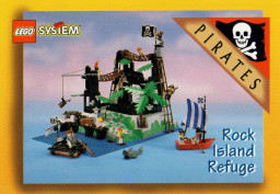 Card Rock Island Refuge - Lego Builders Club