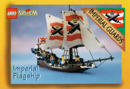 Card Imperial Flagship - Lego Builders Club