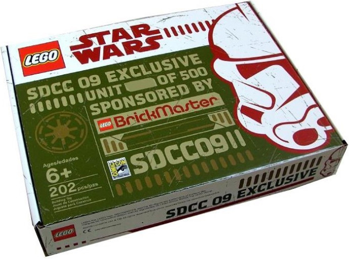 Mini Republic Dropship Mini AT-TE Brickmaster Pack (SDCC 2009 exclusive)