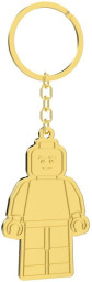 LEGO Dad Gold Keychain