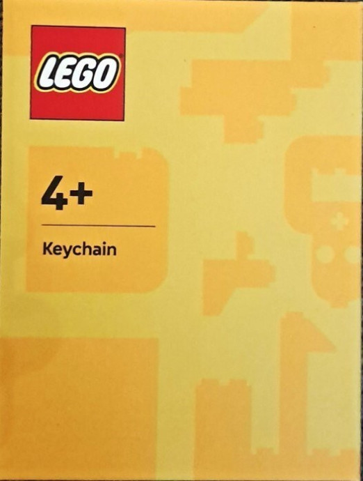 LEGO Dad & Child Gold Keychain