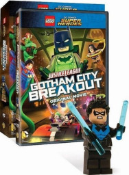 LEGO DC Comics Super Heroes Justice League: Gotham City Breakout ( Blu-ray + DVD)