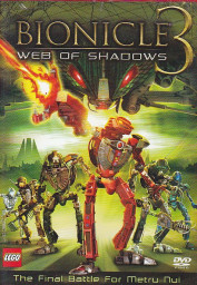 BIONICLE 3: Web of Shadows DVD