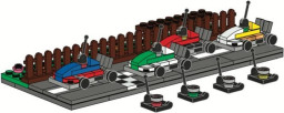 Remote Control Car Minifigure Stand