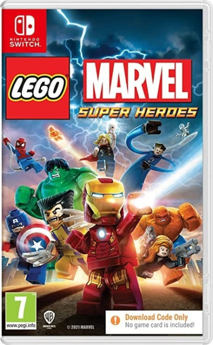 LEGO Marvel Super Heroes - Nintendo Switch Case Bundle