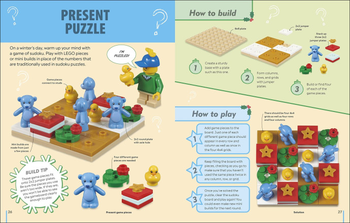 The LEGO Christmas Games Book