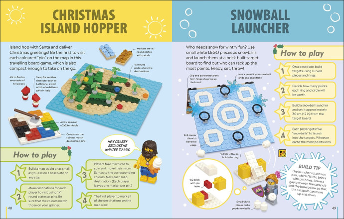 The LEGO Christmas Games Book