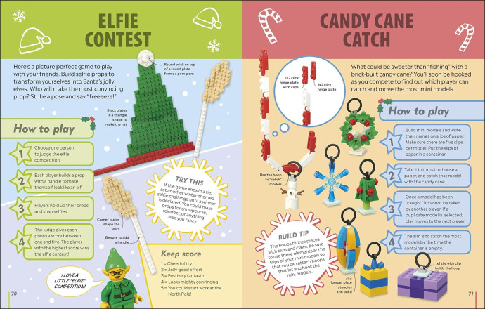 The LEGO Christmas Games Book