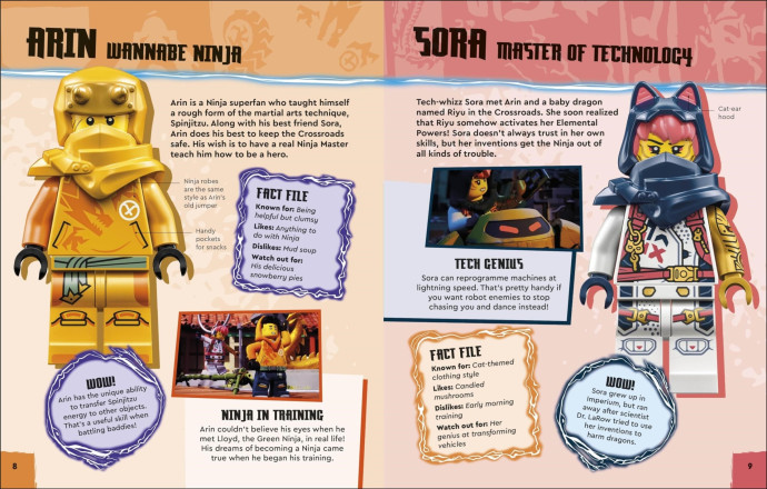 LEGO NINJAGO: Dragons Rising Character Guide