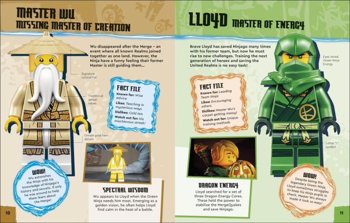 LEGO NINJAGO: Dragons Rising Character Guide