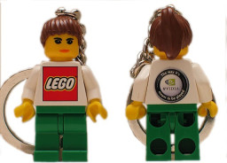 Nvidia Female Minifigure Key Chain