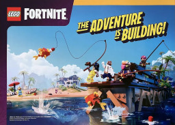 LEGO Fortnite Gone Fishin' Poster