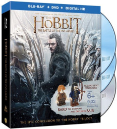 The Hobbit: The Battle of the Five Armies with 2 Minifigures (Blu-ray + DVD)
