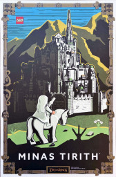 Minas Tirith Art Print