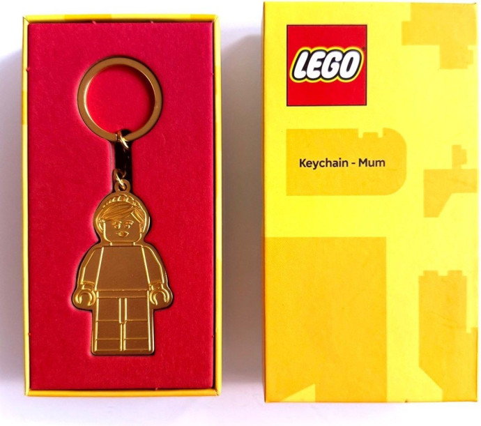 LEGO Mum Gold Keychain