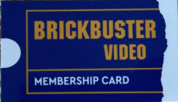 Brickbuster Video membership card