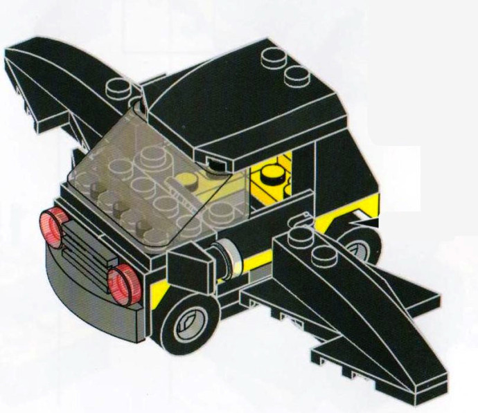 Flying Batmobile
