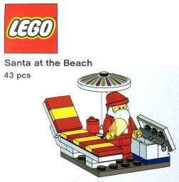 Santa at the Beach