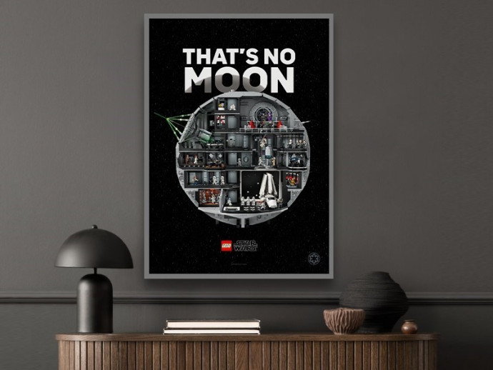 Death Star Supersize Premium Print