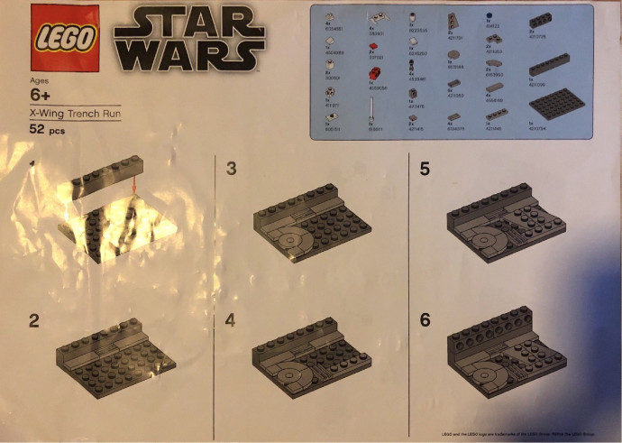 X-wing Trench Run