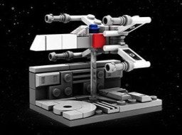 X-wing Trench Run